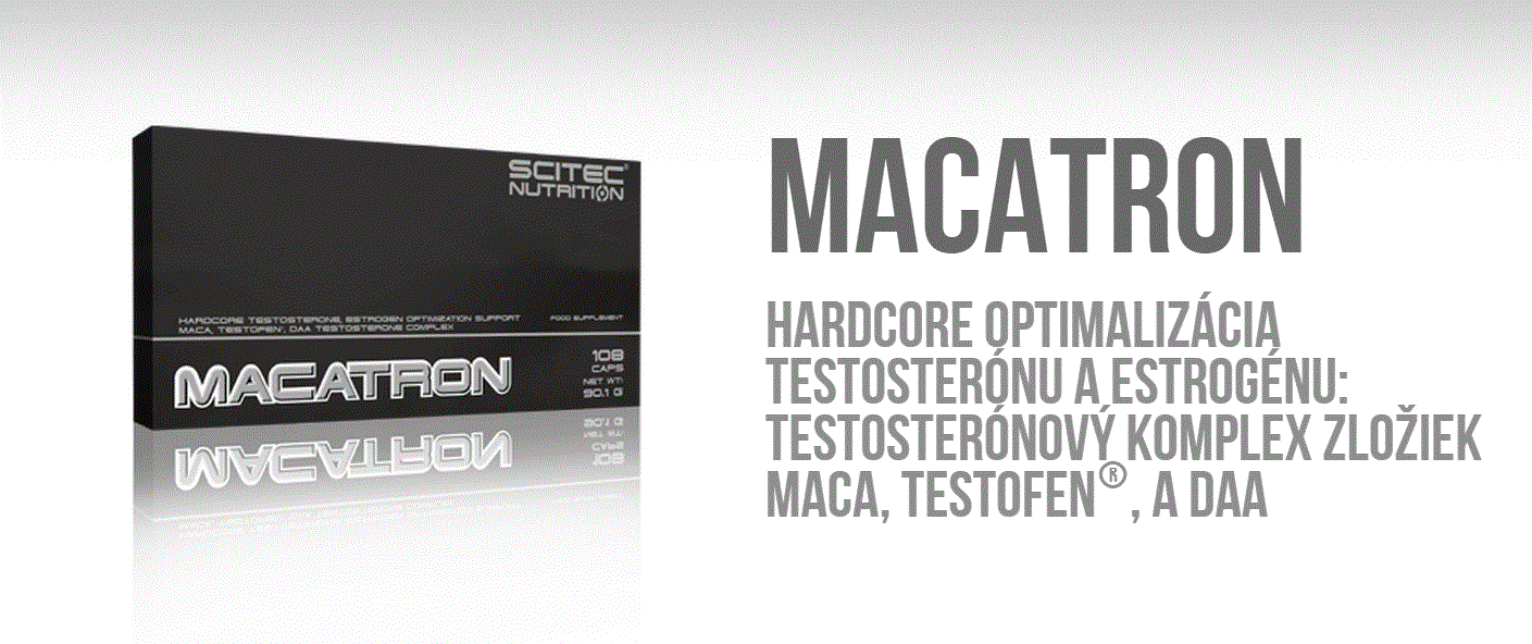 Macatron + BCAA Xpress 10 dávok zadarmo text