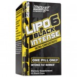 Lipo 6 Black Intense - Spaľovače tukov